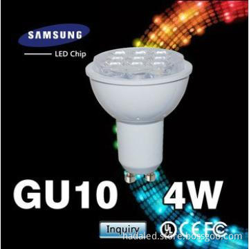 Samsung chip 4w GU10 LED Spotlight